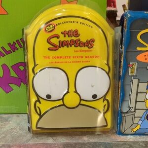 The Simpsons Complete Sixth Season DVD Collector's Edition - Yellow Homer Head